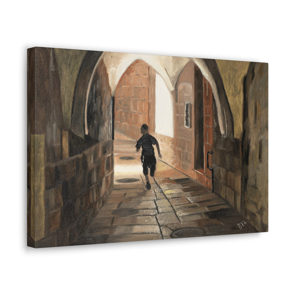 A Child in the Jewish Quarter | Canvas