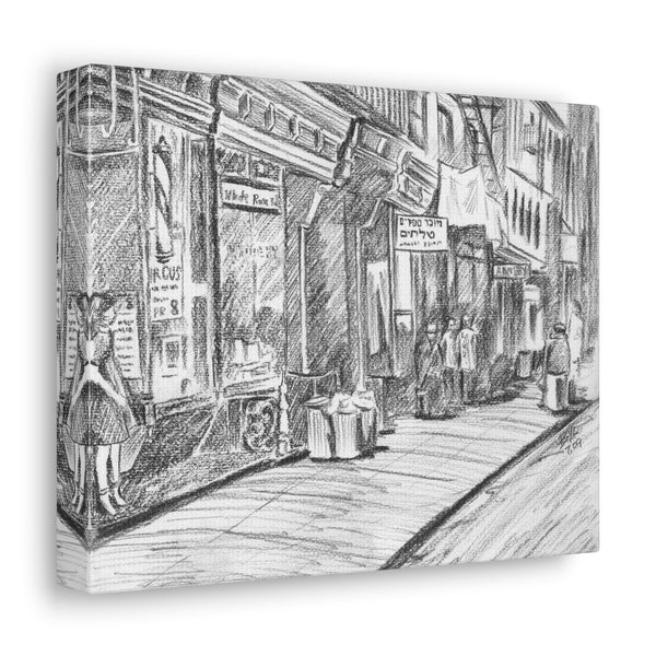 A Slow Day on Hester Street | Canvas