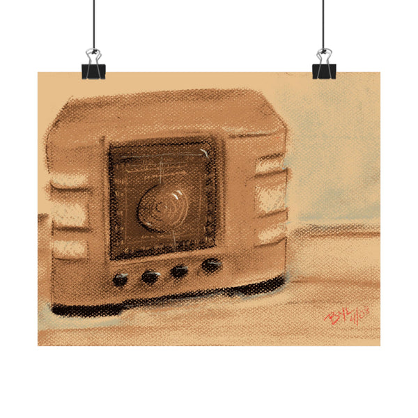 Vintage Radio| Poster