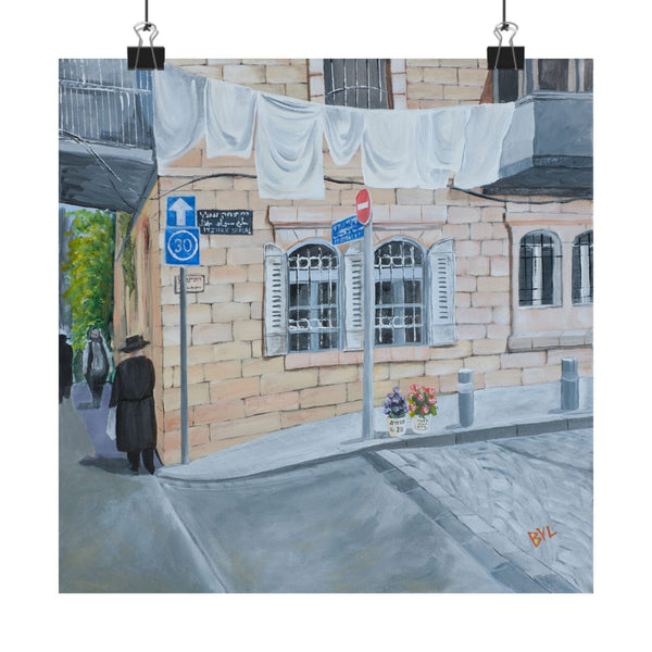 Yitzchok Sholel Street | Poster