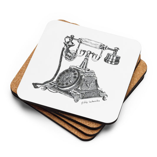 Antique Telephone | Coaster